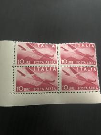 1945年二战意大利航空邮票 新