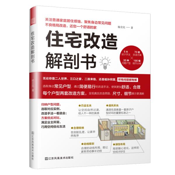 住宅改造解剖书（小户型装修改造、大格局室内优化手册）