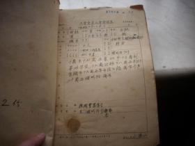 1949年11月-中华全国总工会-芜湖市总工会-手工业棉织业【工会会员入会登记表+会员入会志愿书】1厚册191页！其中内有中华全国总工会-芜湖市总工会【会员入会志愿书】有67张！