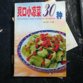 爽口小凉菜30种——家庭美食系列丛书