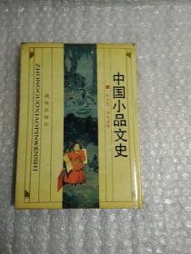 中国小品文史，精装，1版1印，印数1900册，