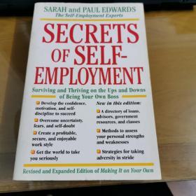 Secrets of Self-Employment 自我创业的秘密