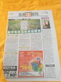 北京晚報
2004年9月7日
五色土副刊  人与自然
热河苇塘湿地命运堪忧