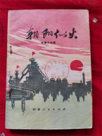 洛阳市文化局编，短篇小说集《朝阳似火》，岳西岩、杨北、刘耕深、孙集弦、周彦生等插图！