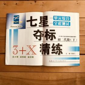 七星夺标精练 单元综合 全程测试 初二代数下 初三代数 初三几何 共三册合售