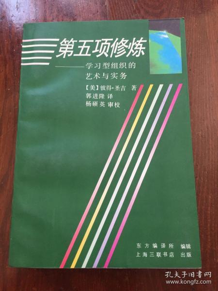 第五项修炼：学习型组织的艺术与实务