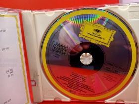 外版CD，格什文 《蓝色狂想曲》《一个美国人在巴黎》《波育与贝丝》伦敦爱乐乐团演奏。音乐圣经推荐版本。DG满银圈西德首版，编号：427 203-2。