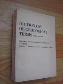 dictionary of geological terms 地质术语词典. 第3版