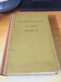 ADVANCES IN AGRONOMY VOLUME XIV （农业的进展.卷十四）原版英文