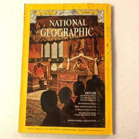 特价national geographic美国国家地理1974年10月国际空间站（地球鸟瞰图，太阳），德克萨斯灌木丛，阿拉斯加，美洲印第安人，不丹