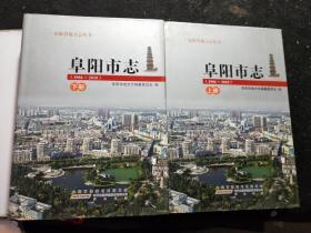 阜阳市志上下册1986---2010