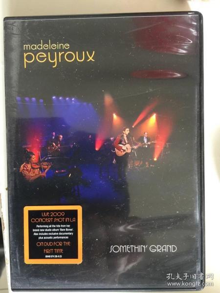 madeleine peyroux演出现场原版DVd，盘面完好