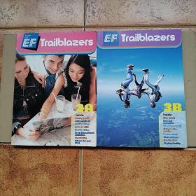 EF Trailblazers 3A 3B 两本合售，有光盘