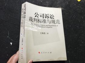 公司诉讼裁判标准与规范