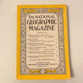 (从美国发货)national geography美国国家地理1956年1月 a 杰克逊霍尔，雅典到伊斯坦布尔，毛里求斯（渡渡鸟），灵长类