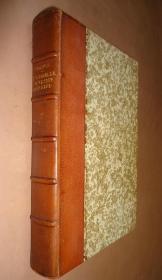 1910年 ANATOLE FRANCE_ Le Crime de Sylvestre Bonnard 法朗士文学经典《波纳尔之罪》 法文1/2真皮善本书 克莱默伯爵藏书票 配补插图 品相上佳