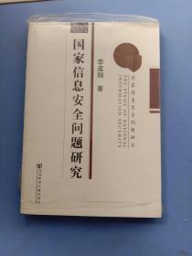 国家信息安全问题研究