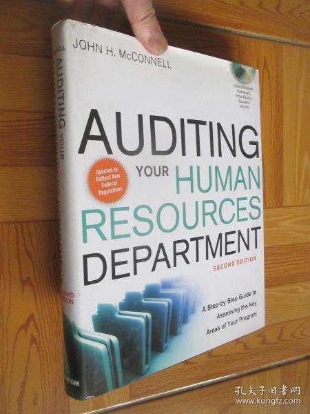 Auditing Your Human Resources Department: A Step-by-step Guide To Assessing The Key Areas Of Your Program (Second edition) 【附光盘】  大16开，精装