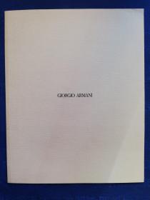乔治.阿玛尼2009-2010年秋冬季时装秀邀请函及男装、女装画册（附DVD二张）