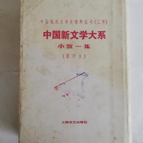 中国新文学大系小说一集(有书衣，现代影印本)