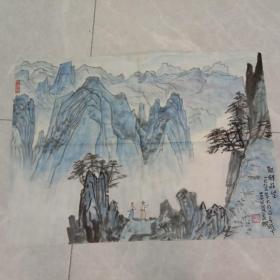 黄长树，国画山水