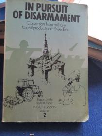 IN PURSUIT OF DISARMAMENT  Volume
2