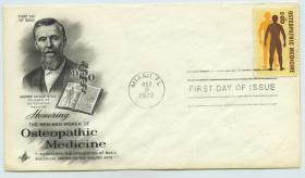 1972年骨科医学奠基人斯蒂尔·安德鲁·泰勒纪念邮票首日封