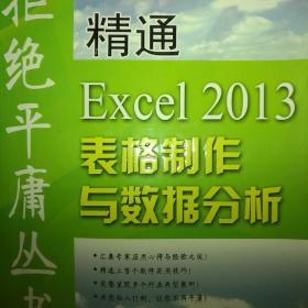 拒绝平庸丛书：精通Excel 2013表格制作与数据分析