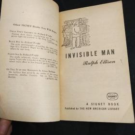 Invisible Man 【小说《隐形人》英文版 】