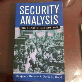 Security analysis（the classic 1951 edition）