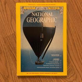 （从美国发货，到国内三周左右） national geographic美国国家地理1977年2月 (含地图) 热气球，Audubon奥杜邦鸟类研究，纽约黑人聚居区，印度拉贾斯坦邦，俄亥俄州