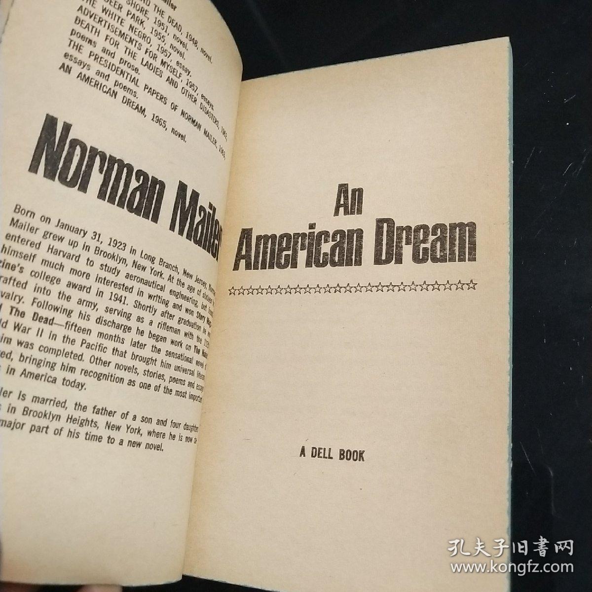 Norman Mailer An American Dream