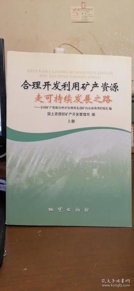 合理开发利用矿产资源走可持续发展之路（上、下册）