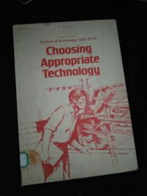 Control of Technology Units 15-16 Choosing Appropriate Technology