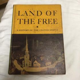 外文原版 LAND OF THE FREE A HISTORY OF THE UNITED STATES 自由的土地