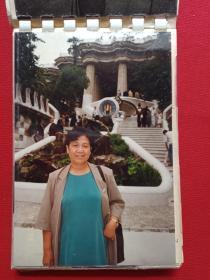 原况单本成册老相册发布第95----中国科学院力学研究所原党委书记、建筑学家、中国建筑学会名誉理事、中国风景园林学会顾问、中国圆明园学会副会长:汪之力老同志生前珍藏其妻邵氏1996年7月4至6日(西班牙1)建筑调查研究照(蓝色条纹中国图片社)一册共36张彩色老照片、老影集、老像片、老资料、老档案