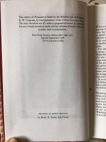 Persuasion by Jane Austen 简·奥斯丁《劝导》Folio 1984年三印 精装本