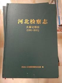 河北检察志 大事记部分 1991-2011