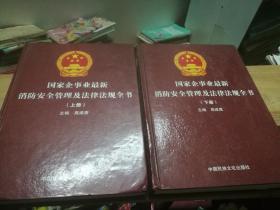 国家企事业最新消防安全管理及法律法规全书上下2册                **