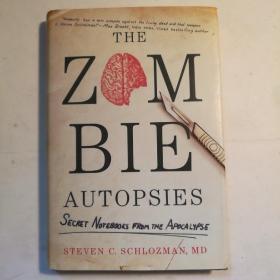 THE ZOMBIE AUTOPSIES secret notebooks from the apocalypse【 正版原版 精装品新 】