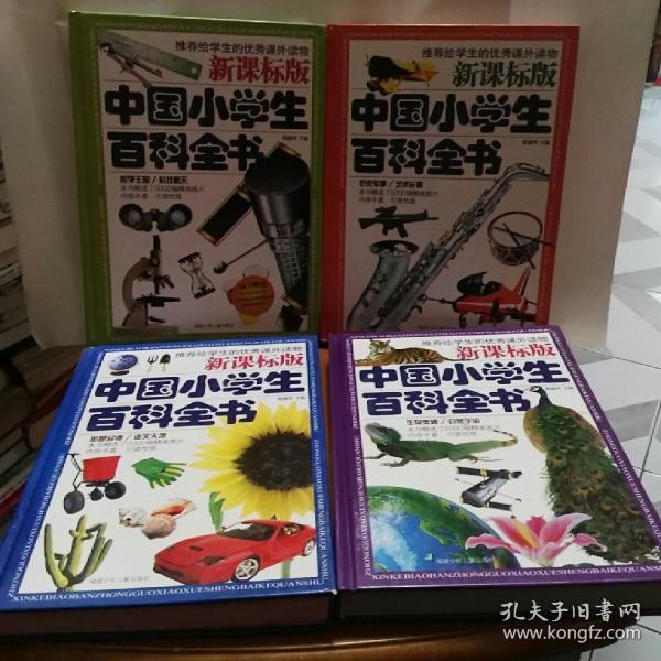 新课标版中国小学生百科全书（套装共4册）（附光盘）