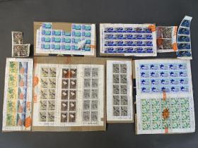 日本邮票140枚 日本邮政 盖戳票