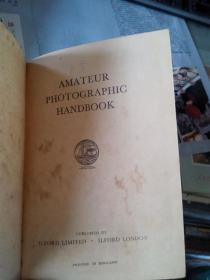 AMATEUR PHOTOGRAPHIC HANDBOOK 业余摄影手册