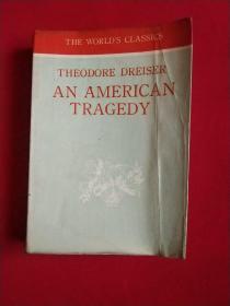 An American Tragedy 《美国的悲剧 》1953年英文原版