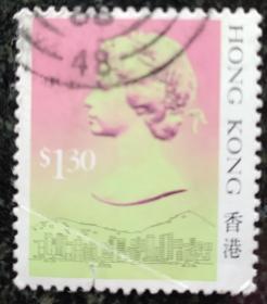 香港邮票   女王
