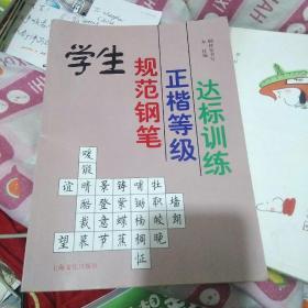 学生规范钢笔正楷等级达标训练