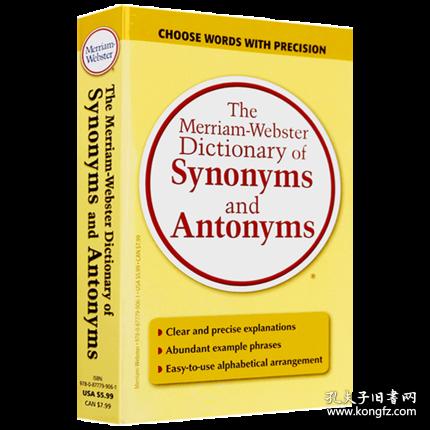 The Merriam-Webster Dictionary of Synonyms and Antonyms