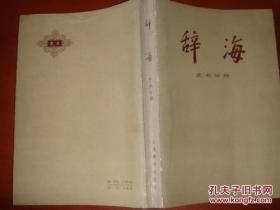 辞海·艺术分册(上海辞书出版社1981)包括戏剧、电影、音乐、舞蹈、美术、摄影等学科。对绘画、雕塑、建筑、装饰、应用艺术、平面设计及摄影技巧等艺术领域的术语进行图文并茂，直观扼要的定义和解释。当一个术语在不同的语境（尤其在艺术的专门领域）中具有不同的含义时，本词典给出相关的所有意义并出明确区分：在形式上，则采用交叉查阅的方式，以便读者由此及彼，延伸查阅研读。即是一本工具书，也是一本可读的图文读物。