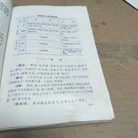 汤头歌诀药性歌括四百味濒湖脉学医学三字经浅解(H架5排)