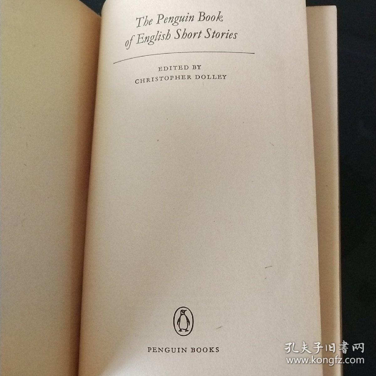 The penguin book of English short stories 【《英文短篇小说故事》】